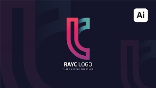 Modern Logo Design Tutorial | Adobe Illustrator Logo Design | Letter Logo