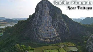 Amazing place to visit near Pattaya – Gold Engraved Khao Chi Chan (Buddha Mountain) | Thailand Vlogs