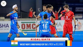 Hockey Men's Junior World Cup 2021 QF Highlights: India Vs Belgium