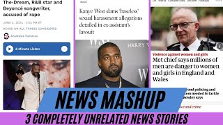 News Mashup: Lawsuits Against the Dream and Kanye, Violence Against Women in Eng