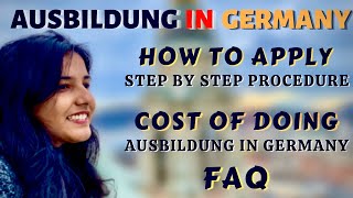 HOW TO APPLY FOR AUSBILDUNG IN GERMANY AND COST | Ausbildung in Germany | Malayalam Vlog | Eng CC