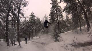 Freeskiing in Asker