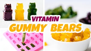 Homemade De-Stress Gummies | Immune-Boosting Vitamin Gummy Bears from Scratch