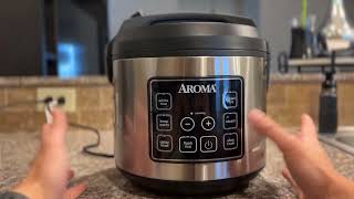 Review of the Aroma 20 Cup Rice Cooker