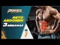 RETO de ABDOMINALES en Casa - 3 semanas para Abdomen Plano💥 Reto Power