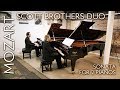MOZART - SONATA FOR 2 PIANOS (i. Allegro con spirito) SCOTT BROTHERS DUO