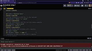 JavaScript For Beginners (Shorts) - String Concatenation
