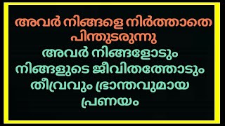 അവർ നിങ്ങളെ നിർത്താതെ പിന്തുടരുന്നു അവർ നിങ്ങളോടുംനിങ്ങളുടെ ജീവിതത്തോടും തീവ്രവുംഭ്രാന്തവുമായ പ്രണയം