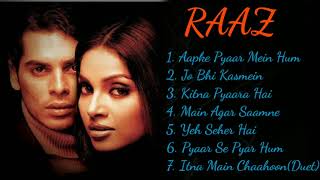 RAAZ MOVIE ALL SONG || Bollywood Hinde Romantic Song || Best romantic song || Hit Hinde music video