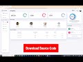 Responsive Dashboard with Light & Dark Mode - No Talking #webdevelopment #coding