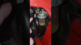 234 international diesel , fuel filter change and bleeding air from system