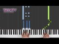 The Clown and the Ballerina / TRINITY Grade 3 2018-2020 / Synthesia 'live keys' Piano Tutorial