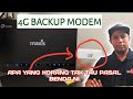 LIHAT....INILAH FUNGSI BACKUP MODEM MAXIS HOME 30 MBPS YANG KORANG TAK TAU SEBENARNYA