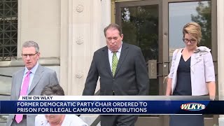 Former Kentucky Democratic Party chief ordered to report to prison by end of November