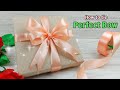 Cara ikat Pita kado mudah dan rapi | How to make PERFECT BOW RIBBON part 2