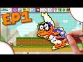 Super Mario World Remade & Remixed in Super Mario Maker - EP1