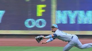 SD@MIL: Cordoba lays out for nice catch, robs Thames