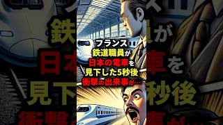 フランス鉄道職員が日本の電車を見下した5秒後衝撃の出来事が･･･ #海外の反応