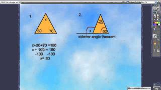 Geometry Angle Sum Theorem.mov