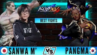 KOFXV Sanwa M Vs Pangma - Best Fights Road to Shanghai China practice sets #kofxv