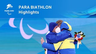 The Best of Para Biathlon at Beijing 2022 ⛷🔫 | Paralympic Games