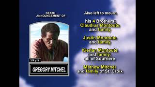 Gregory Mitchel ~ Medium Obituary
