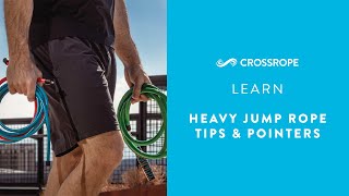 Heavy Jump Rope Tips and Pointers from Crossrope