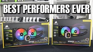 Corsair H100i Platinum and H115i Platinum AIO CPU Watercoolers