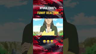 Hyuga chief's funny reaction with Boruto 😂