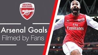 Arsenal Goals - Filmed From The Stands