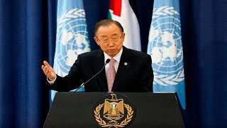 UN chief Ban Ki-moon urges Israel and Palestinians to avoid 'dangerous abyss'