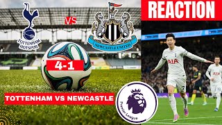 Tottenham vs Newcastle 4-1 Live Stream Premier League Football EPL Match Score reaction Highlights