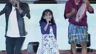 He is so cute song live performance by little girl | Sarileru Neekevvaru | DSP | Mahesh Babu | Chiru