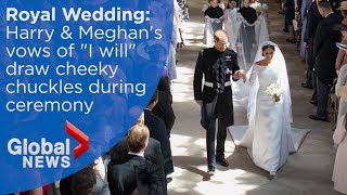 Royal Wedding: Prince Harry, Meghan Markle exchange wedding vows