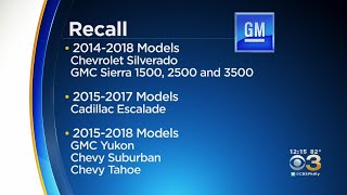 GM Recalls Nearly 3.8M Pickups, SUVs To Fix Brake Issues