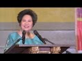 FULL SPEECH: Miriam Defensor Santiago at the University of Perpetual Help, Laguna