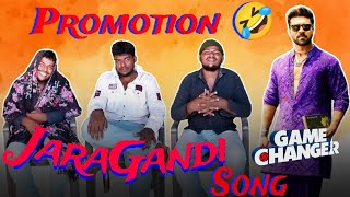 JaraGandi JaraGandi Song Promotion🤣🤣 Spoof✨ 🤣🤣🤣🤣✨Game Changer | Comedy Video || Ramcharan | Shanker
