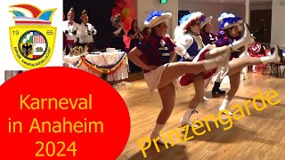 Prinzengarde - Karneval Opening - Proclamation Party - Anaheim Karnevalsgesellschaft – 2024