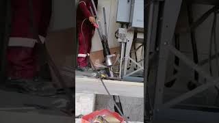 HIGH VOLTAGE HEATE SHRINK  CABLE  IN DOOR TERMINITON 400MM XLP #shortvideo #viralvideo