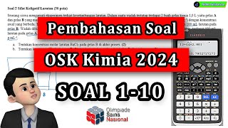 (Soal 1-10) Pembahasan Soal OSK 2024