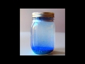 this is a mindfulness jar. the glitter represents your thoughts