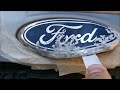 how to replace old ford badge on c max after 2010