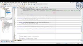Java Swing Example : Jpanel =Get and Set method