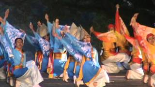 2012おきゃく・よさこい春宵祭(三翠園横 坂道)　いなん