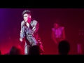 adam lambert strut glam nation live