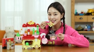 [유라] 장난감(toy)_콩순이 보글보글 라면가게 kong soon yee's ramen shop 콩순이네 라면가게에 온 손님 호비