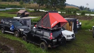 MOUNTAIN LEAF ROOF TOP TENT || Tenda di atas mobil sekaligus roof rack.