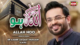 Dr Aamir Liaquat Hussain (Late) || Allah Hoo || Super Hit Kalams || Heera Digital