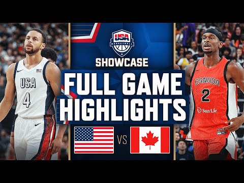 CANADA vs USA USAB SHOWCASE FULL GAME HIGHLIGHTS July 10, 2024