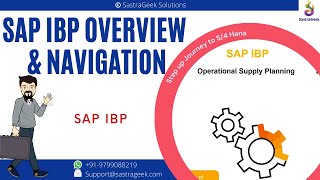 SAP IBP Overview and Navigation